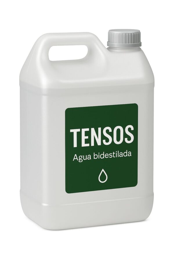 agua bidestilada